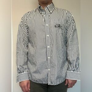 Marc Jacobs Monochrome Striped Button Down Shirt